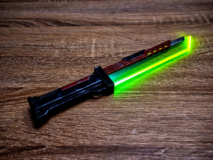 Couteau d'inspiration cyberpunk - Version 1